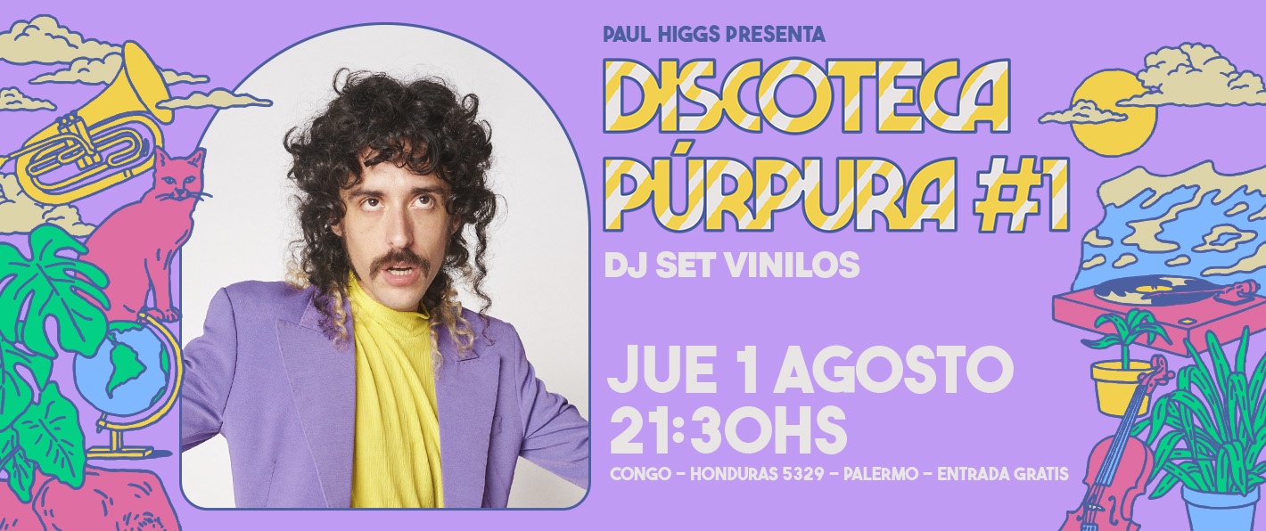 Discoteca Púrpura #1 con Paul Higgs