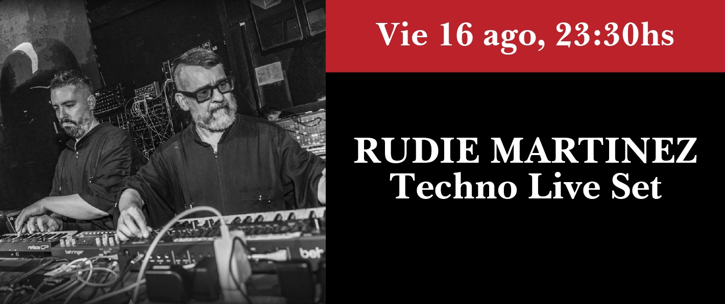 Rudie Martinez Techno Live Set
