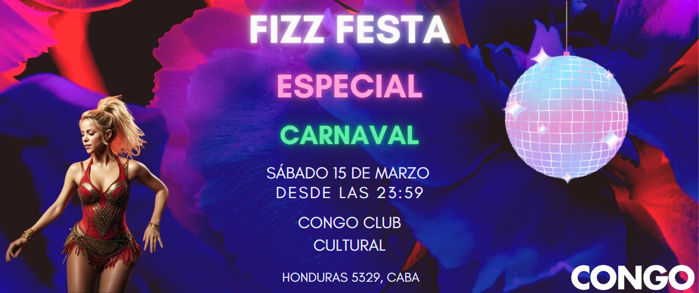 FIZZ FESTA   Especial Carnaval
