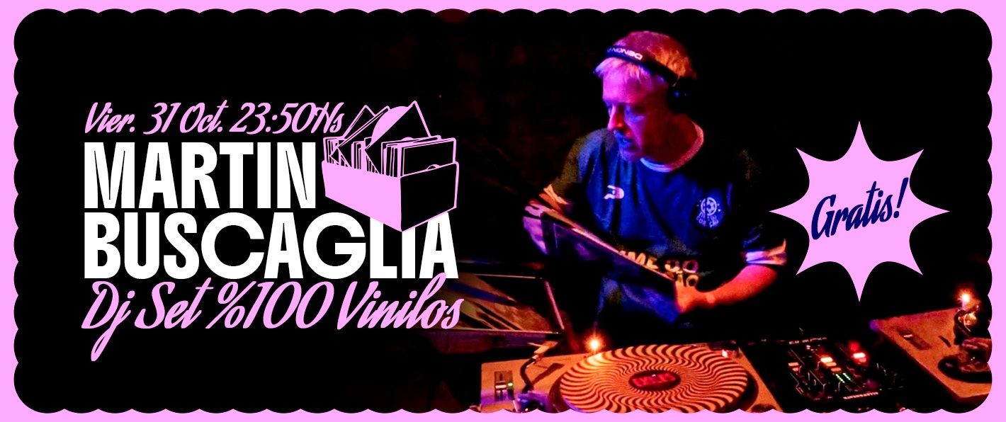 Martin Buscaglia Dj Set Vinilos